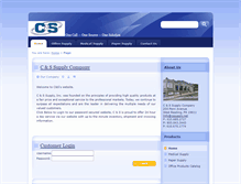 Tablet Screenshot of cssupply.net